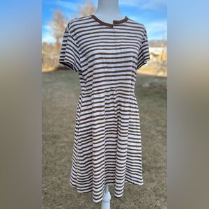 MARC by MARC JACOBS Striped Tee Dress Size Large